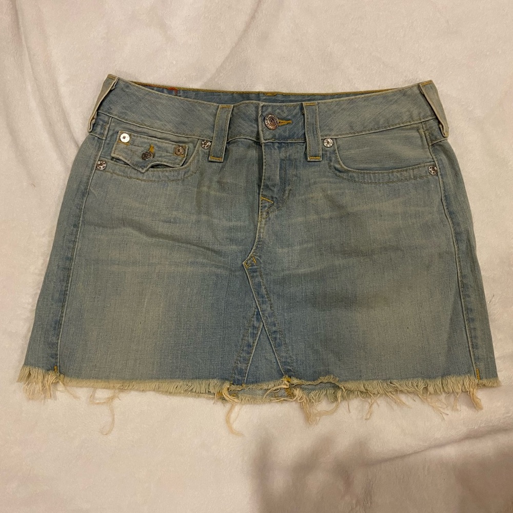 True Religion Jean/Denim Skirt